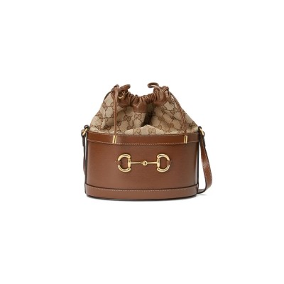 GUCCI HORSEBIT 1955 BUCKET BAG 602118 (25*22*12cm)